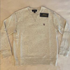 Brand New: Cotton-Blend-Fleece Sweatshirt
